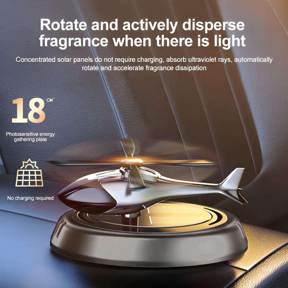 Solar Helicopter Car Diffuser