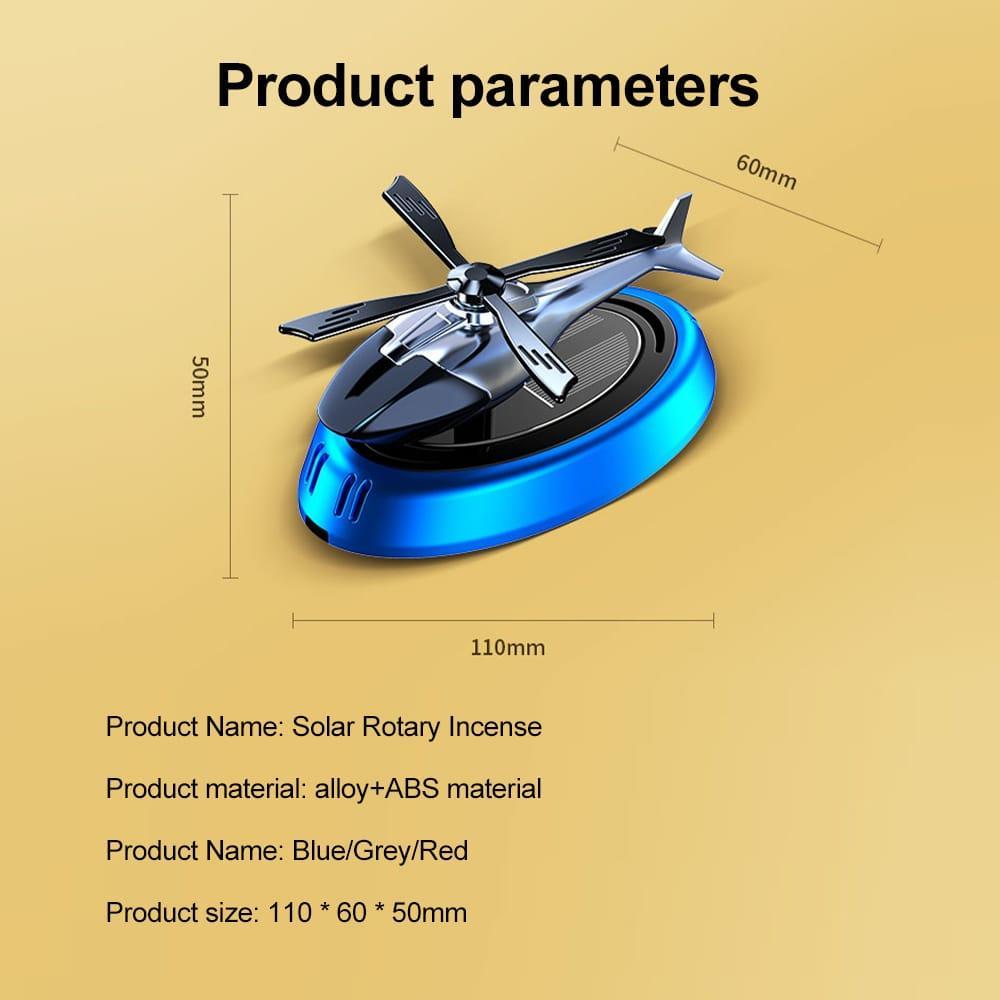 Solar Helicopter Car Diffuser