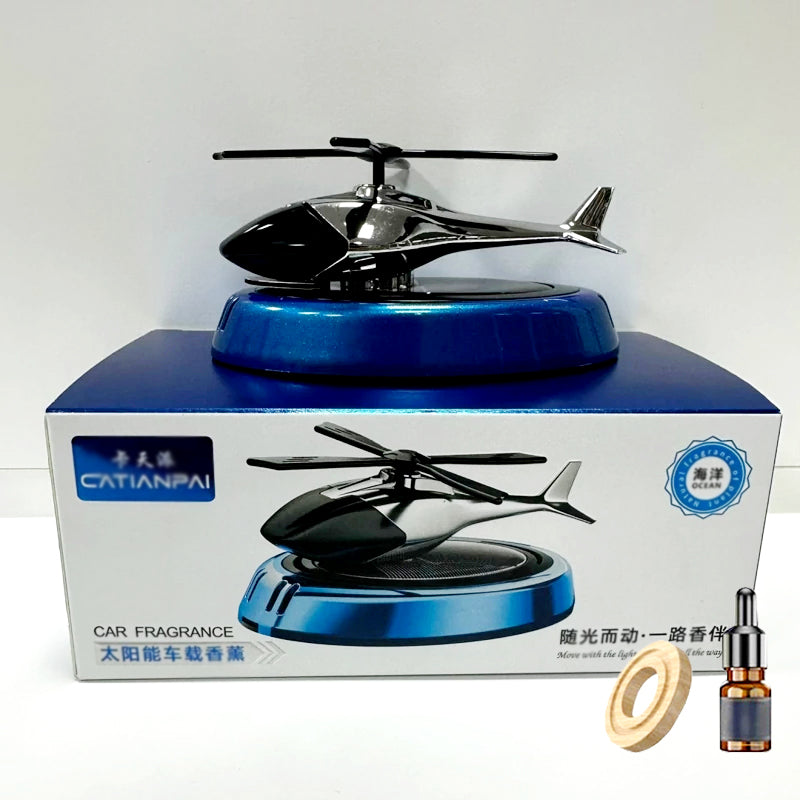 Solar Helicopter Car Diffuser